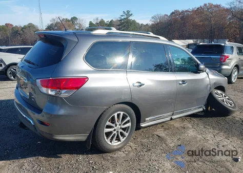 2016 Nissan Pathfinder Sl from USA, damaged, VIN 5N1AR2MM5GC655469